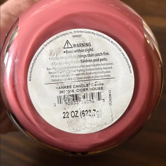 Yankee Candle Ciderhouse Large Jar - Picture 6 of 6